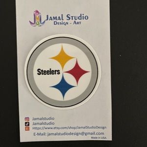 1 Pcs. Steelers Stickers, Bundle to save.